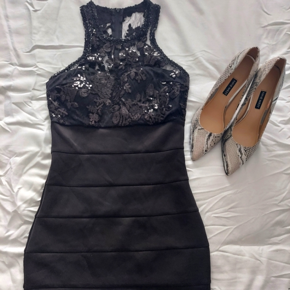 Sequin Hearts dress